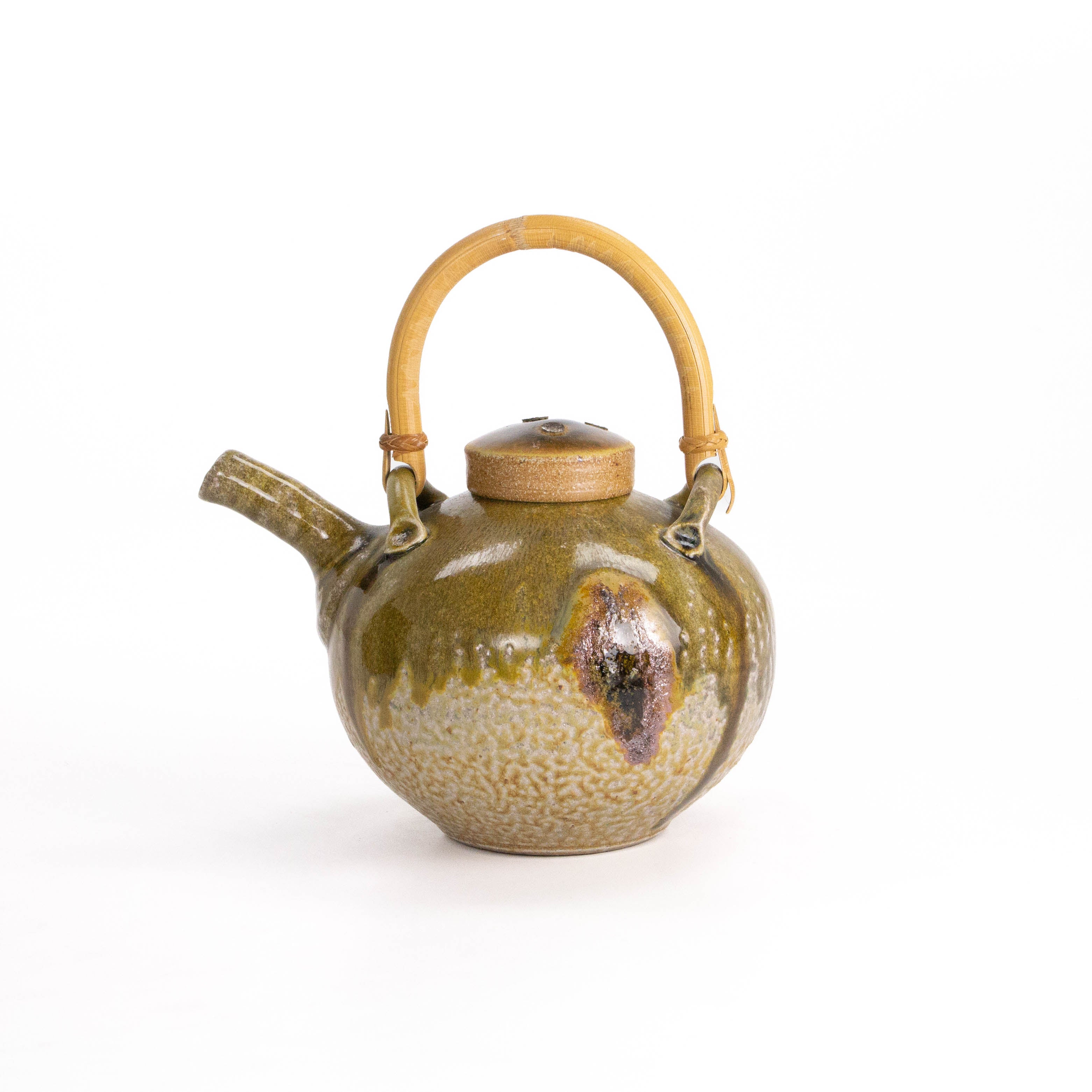 Teapot with Bamboo Handle