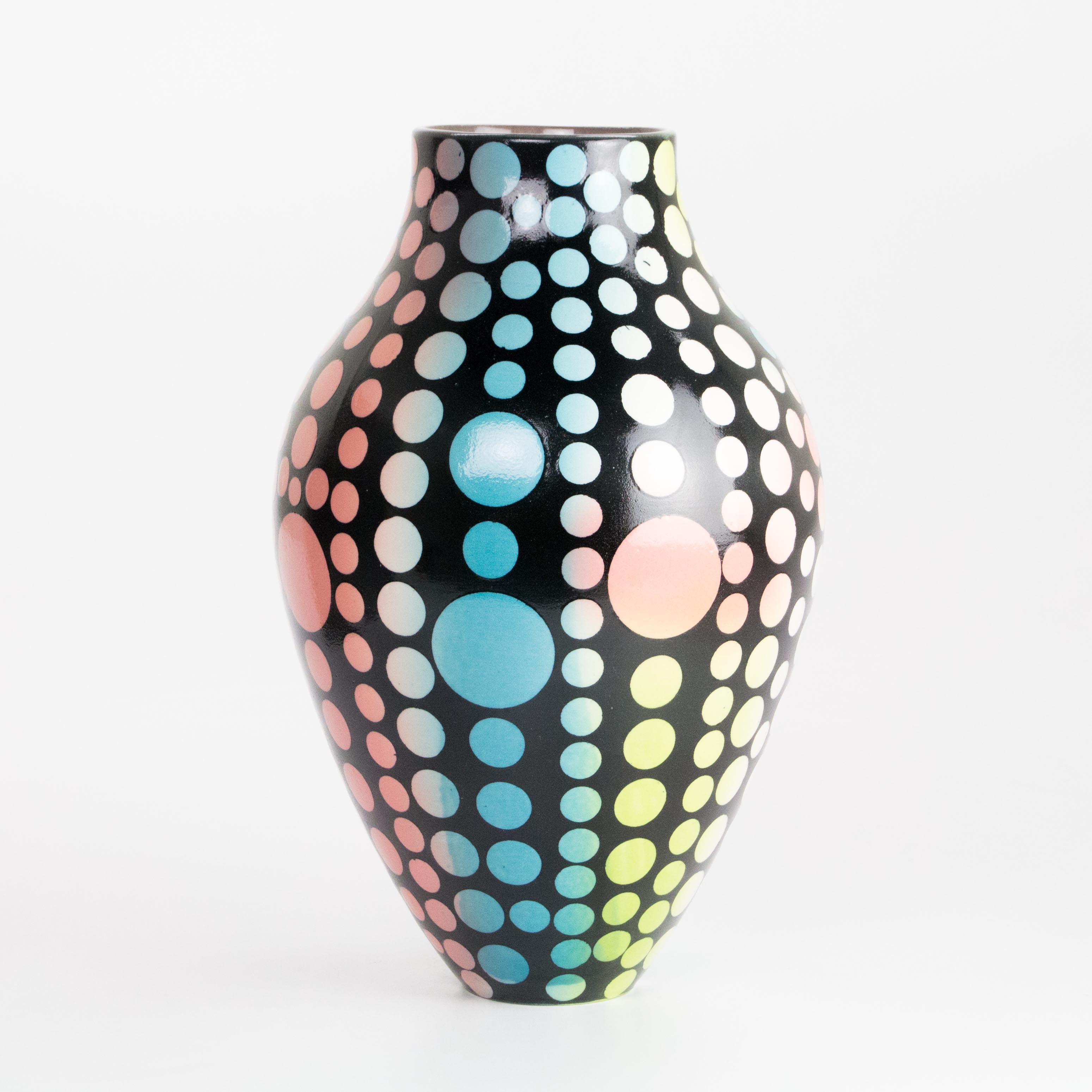 ColorBlast Porcelain Vase