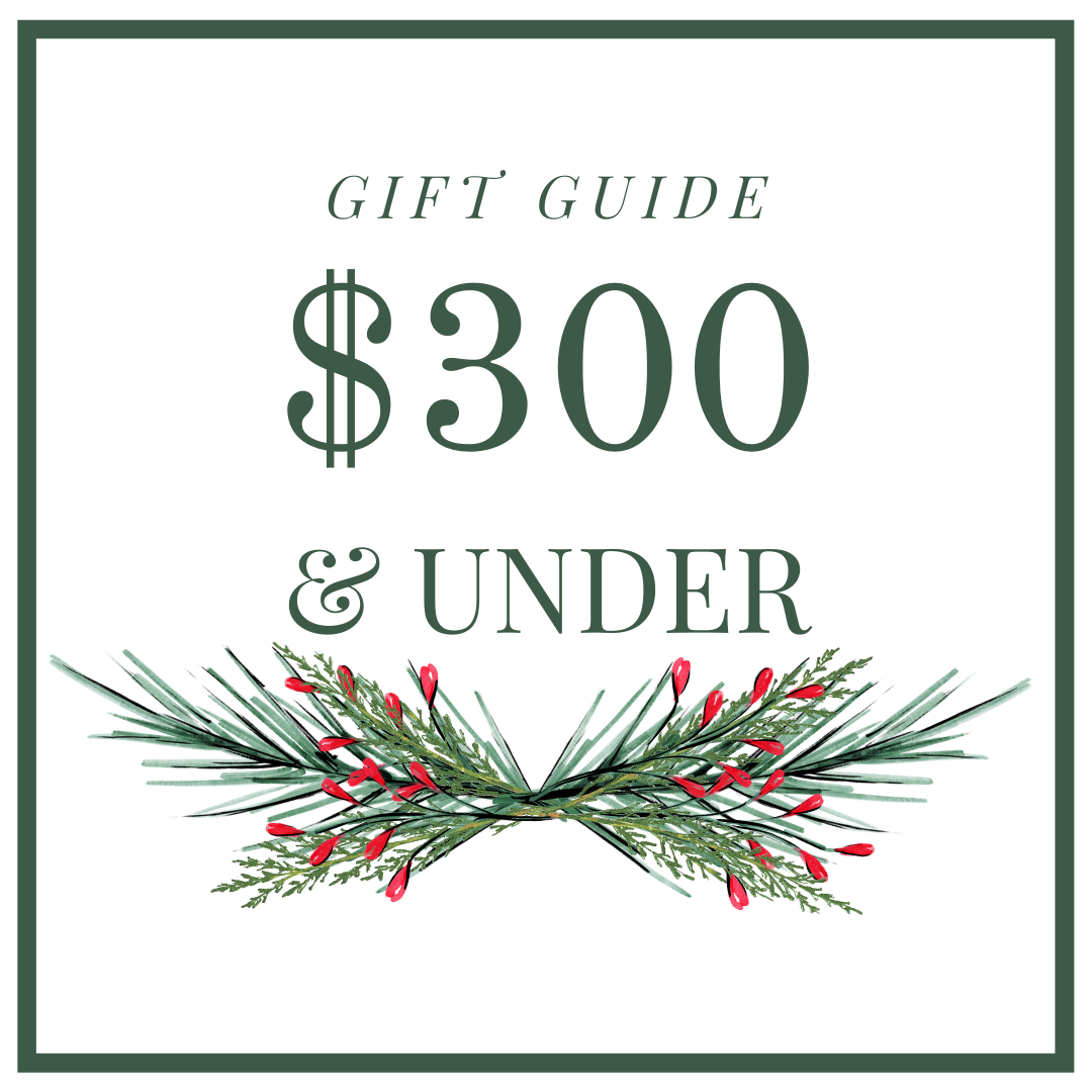 Gift Guide | $300 & Under