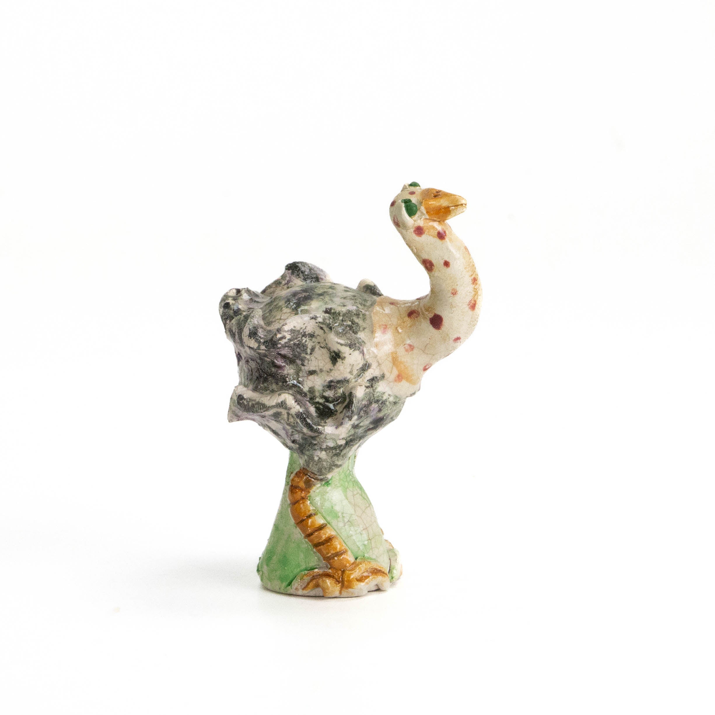 Chris Moses, Raku Zoo Whistle: Ostrich