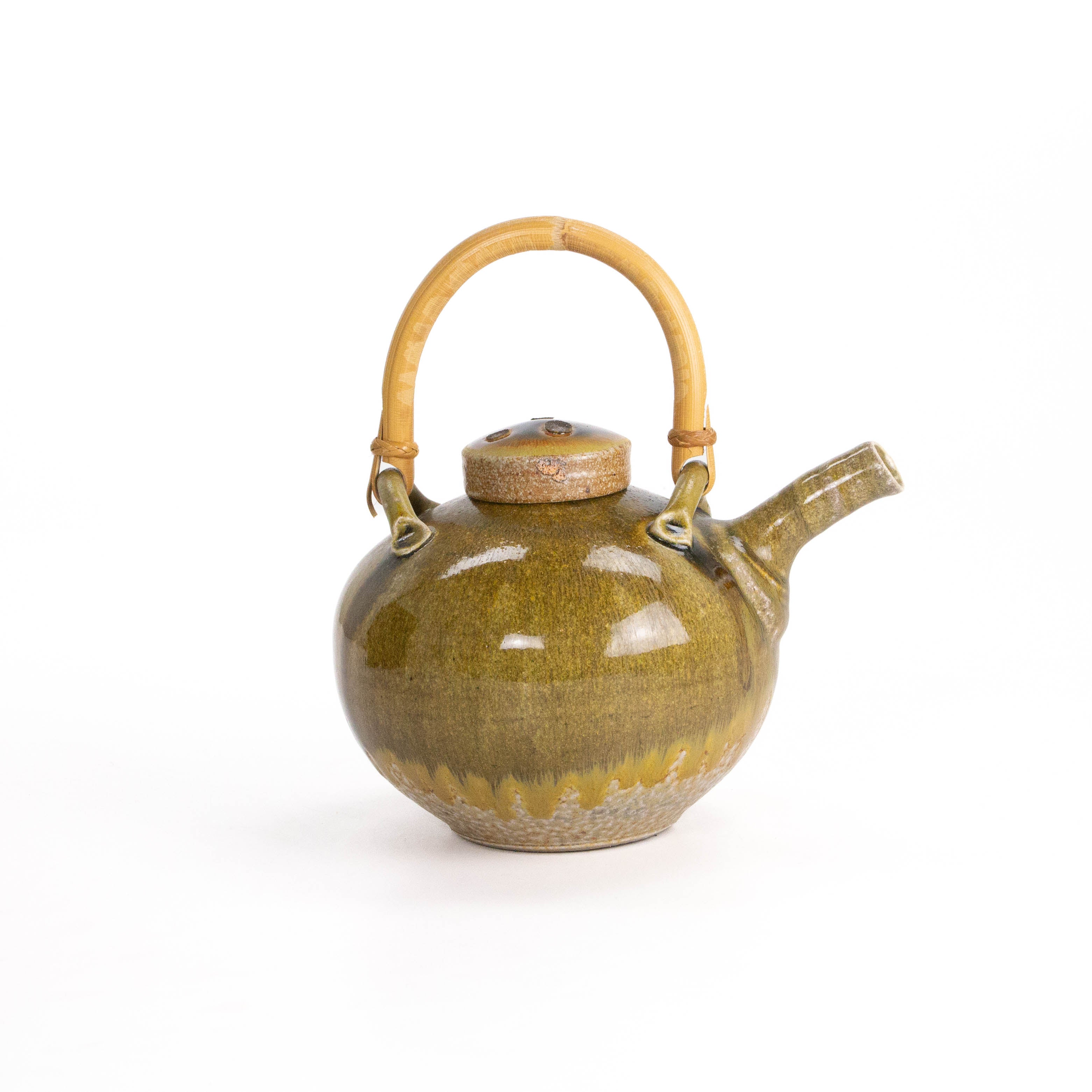Teapot with Bamboo Handle