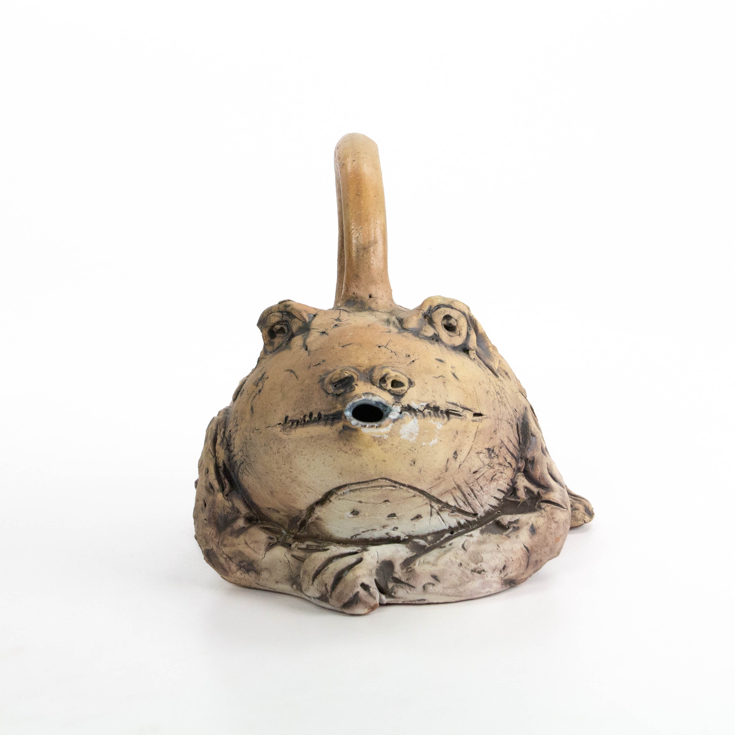 Sculptural Frog Teapot