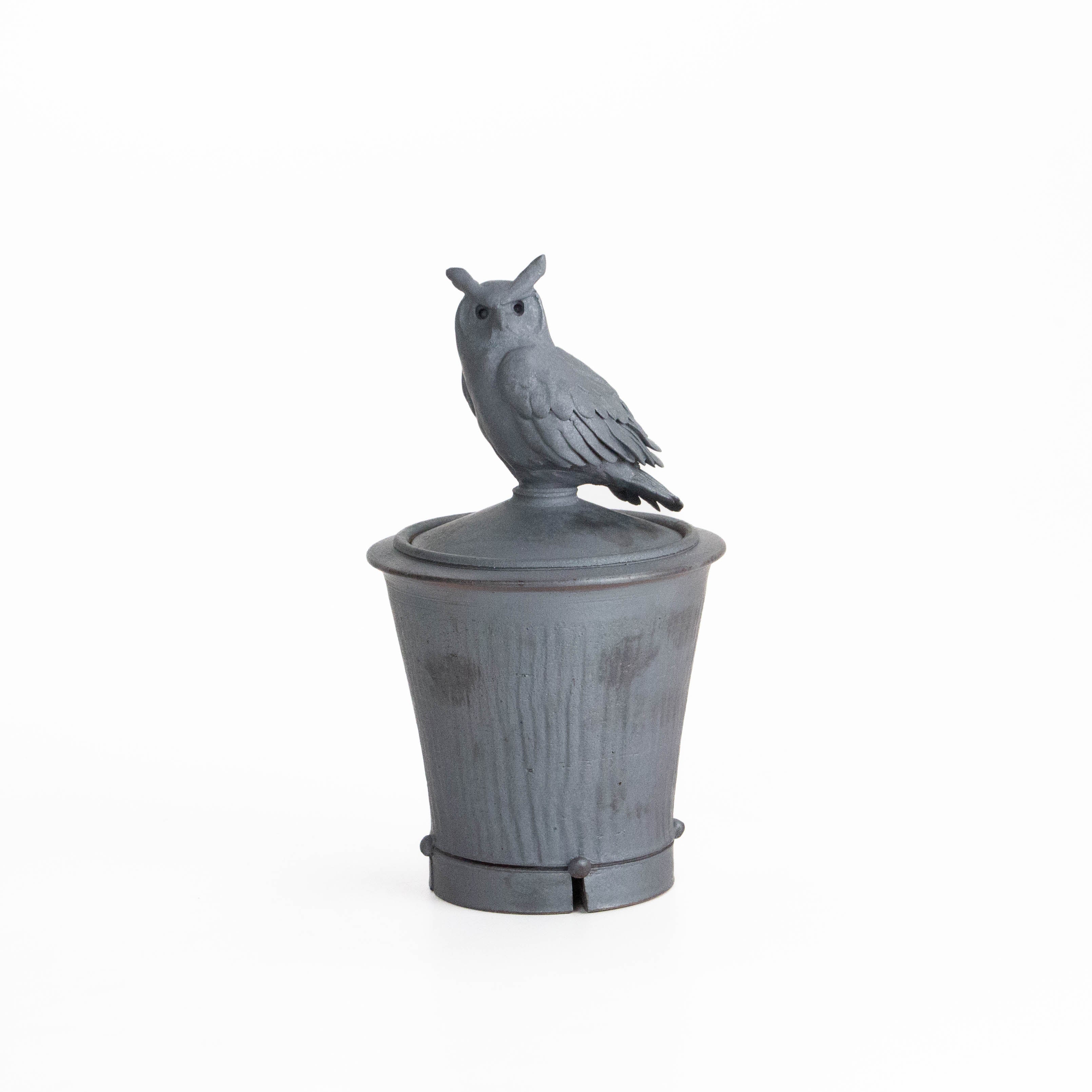 Great Horned Owl Canister