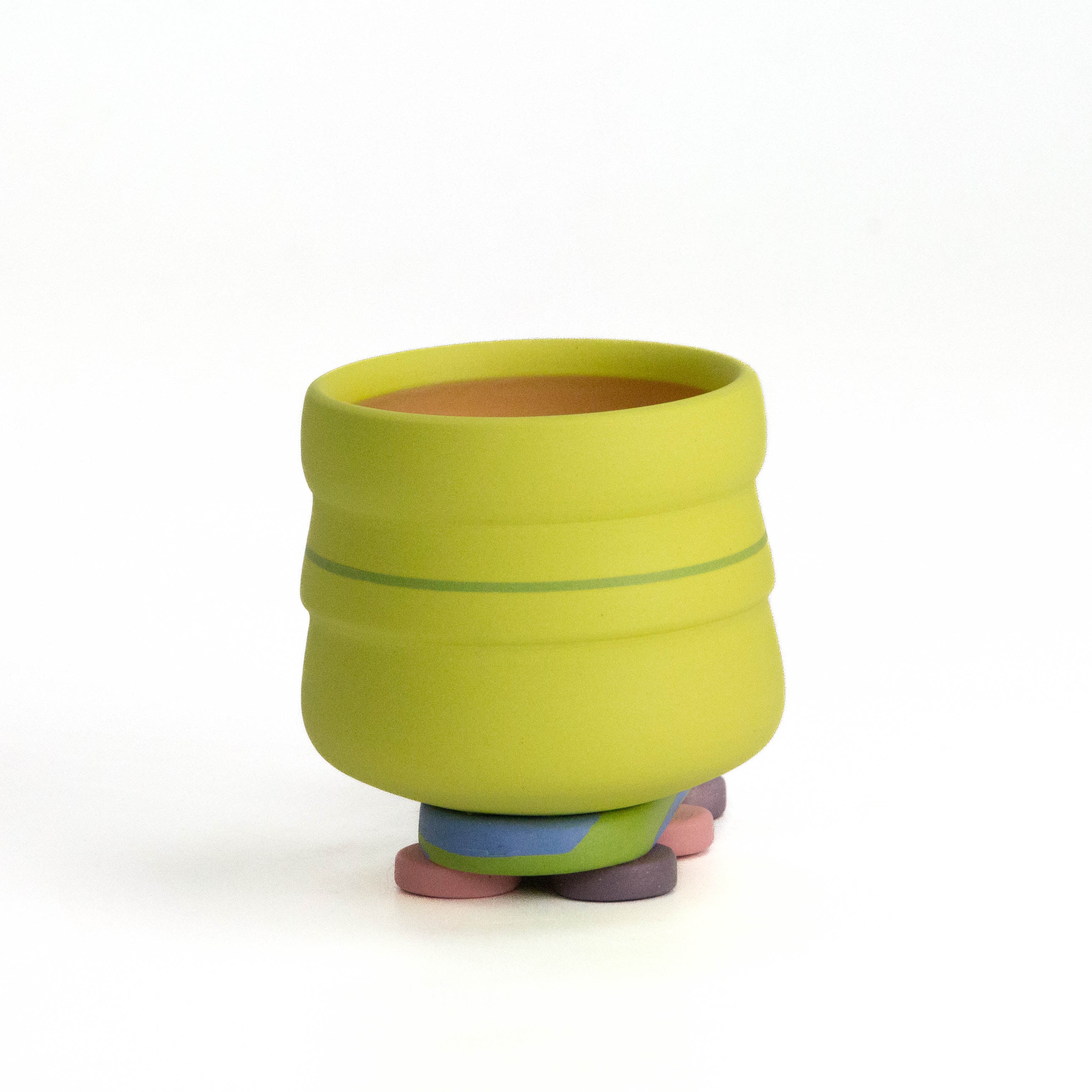 Lemon Lime Sculptural Mug