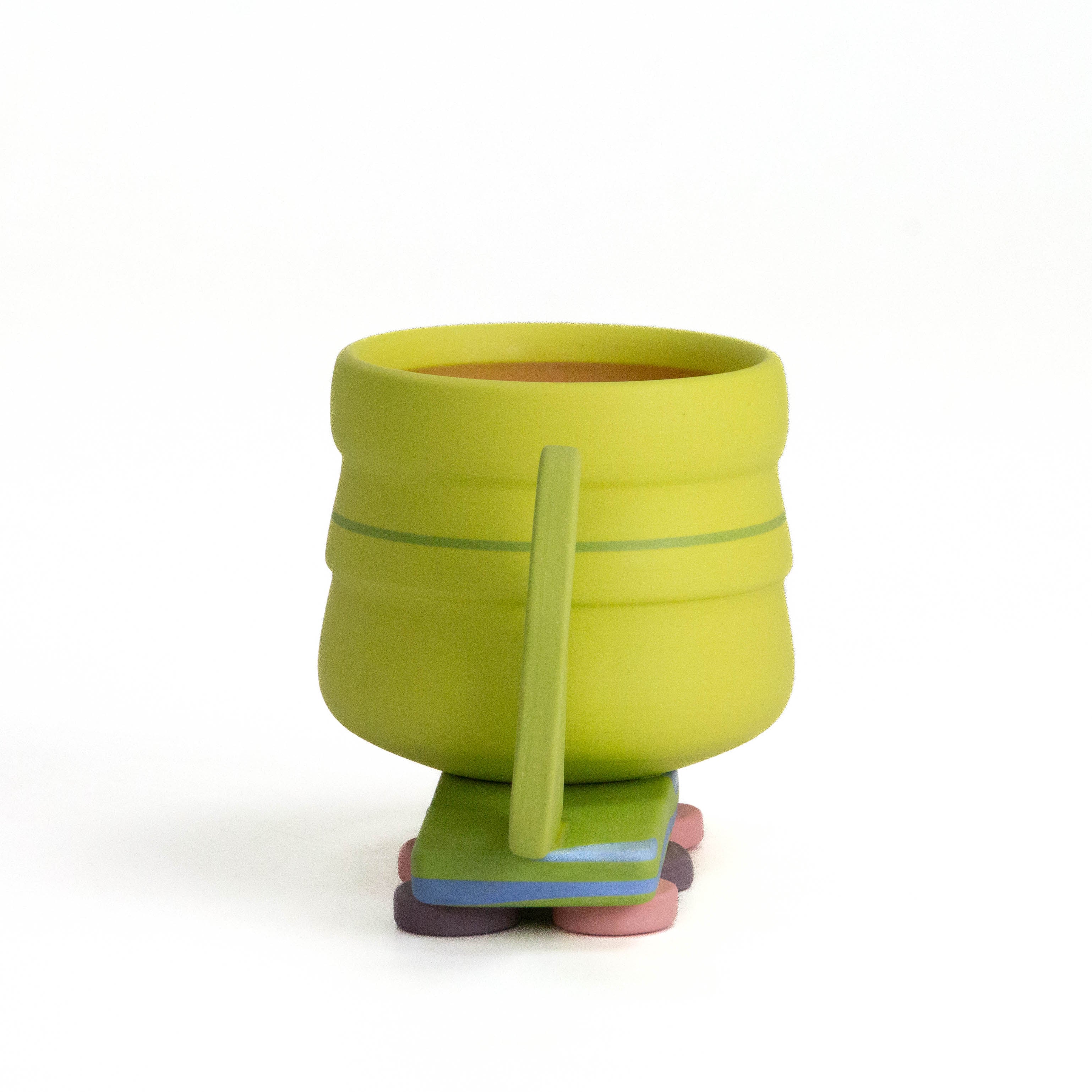 Lemon Lime Sculptural Mug