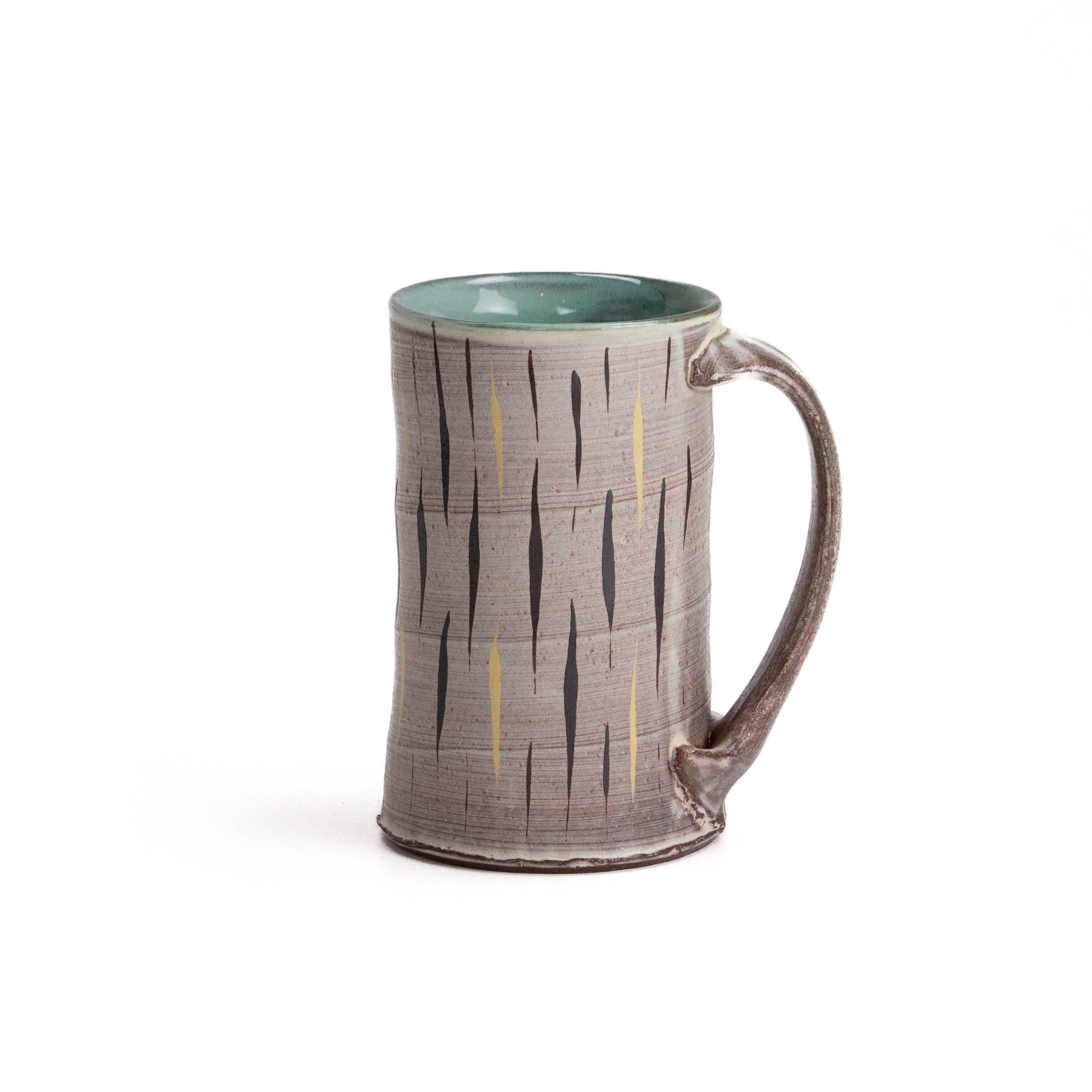 Tall Striped Mug