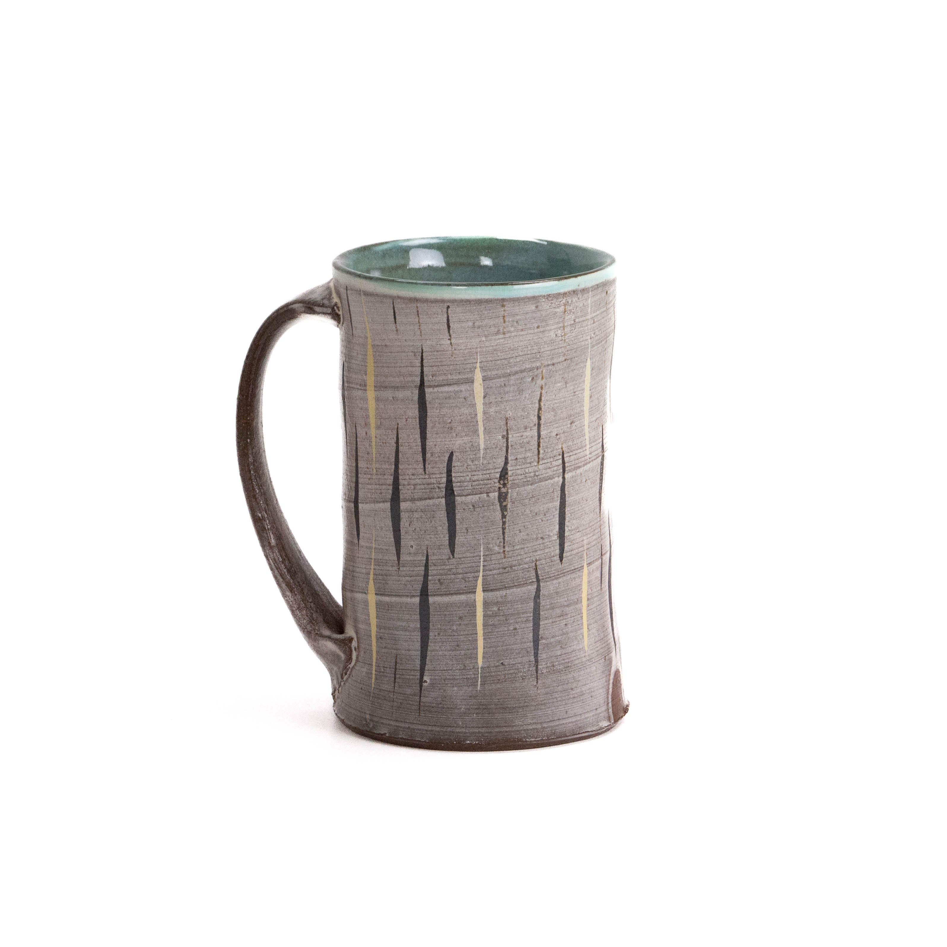 Tall Striped Mug