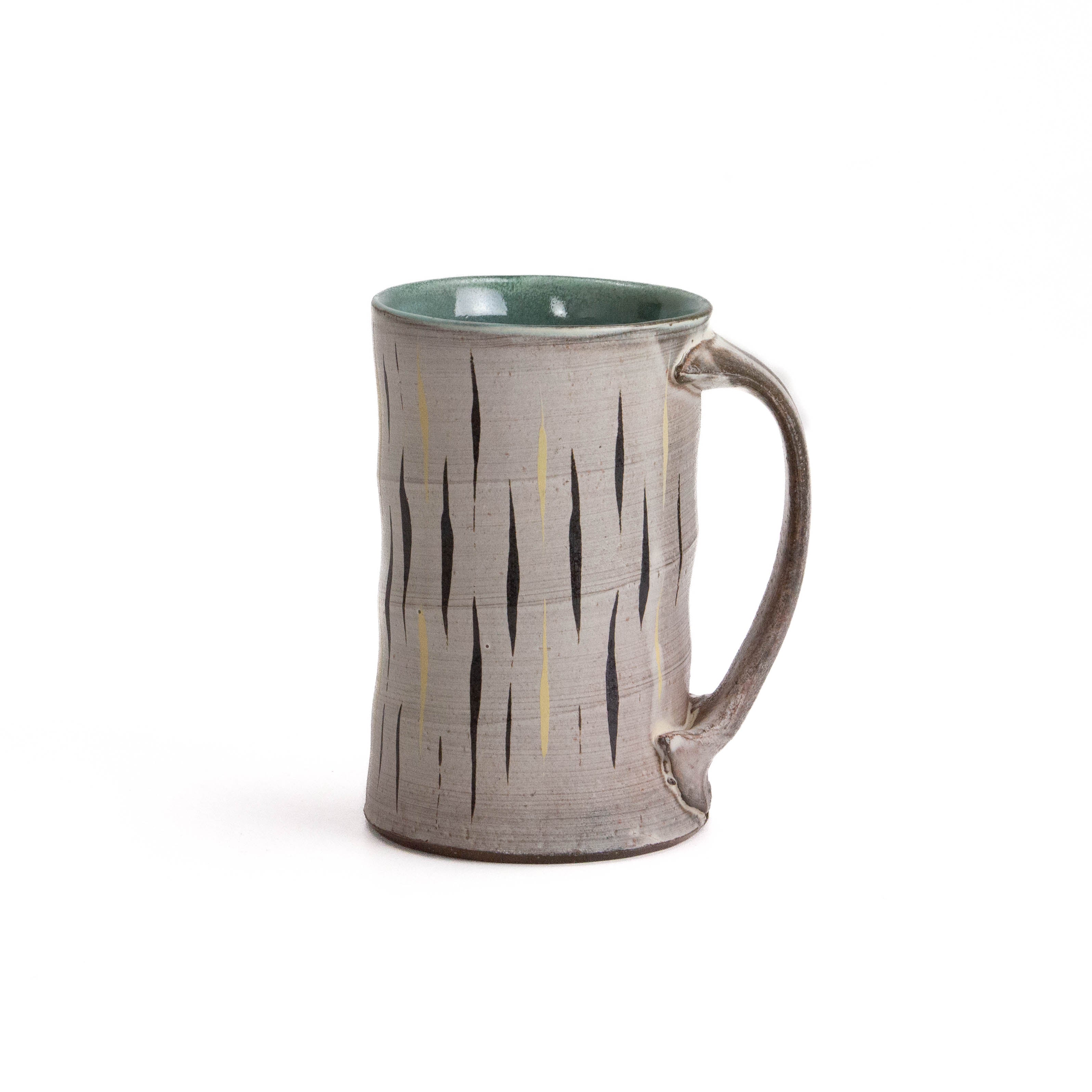 Tall Striped Mug