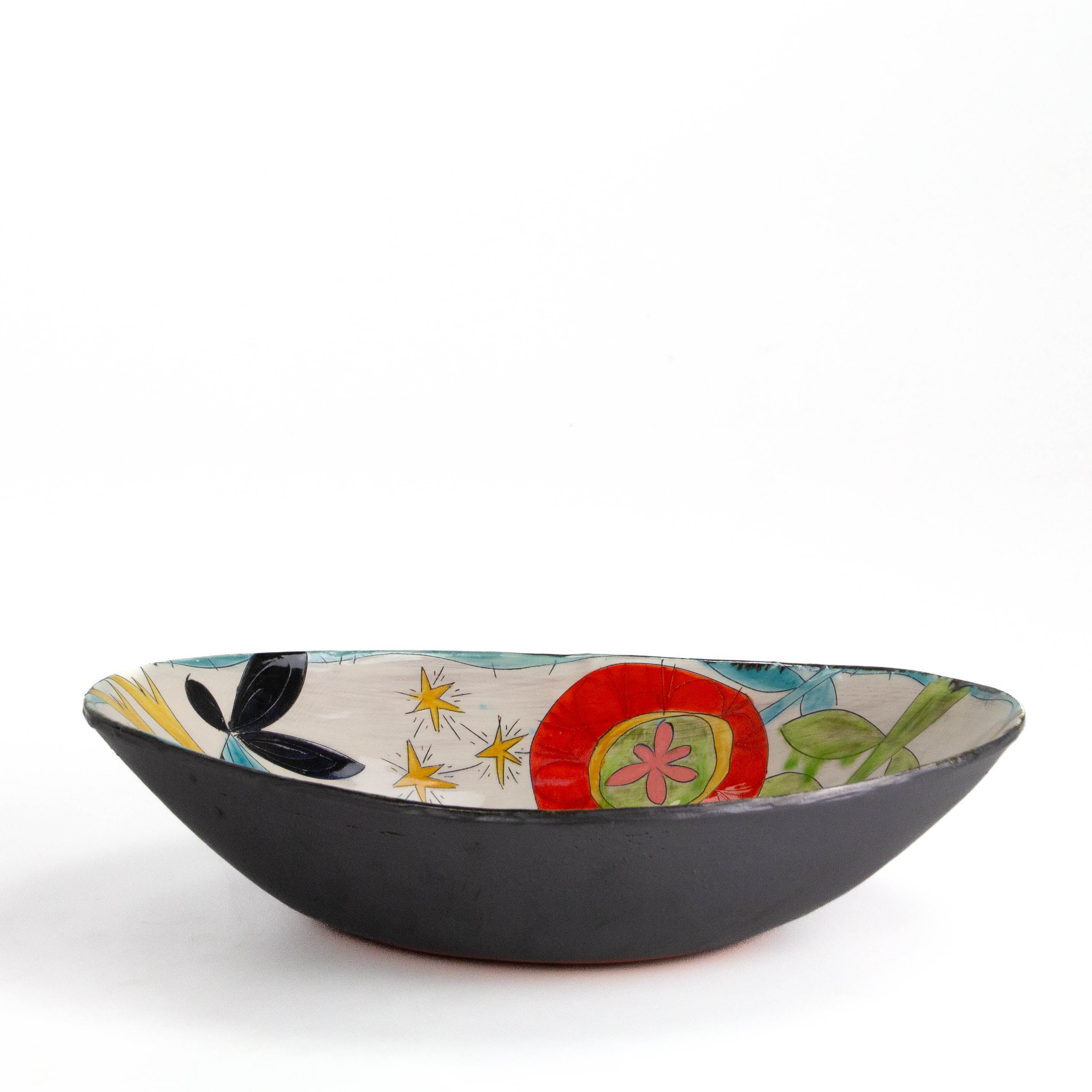 Meadow Dream Oval Bowl