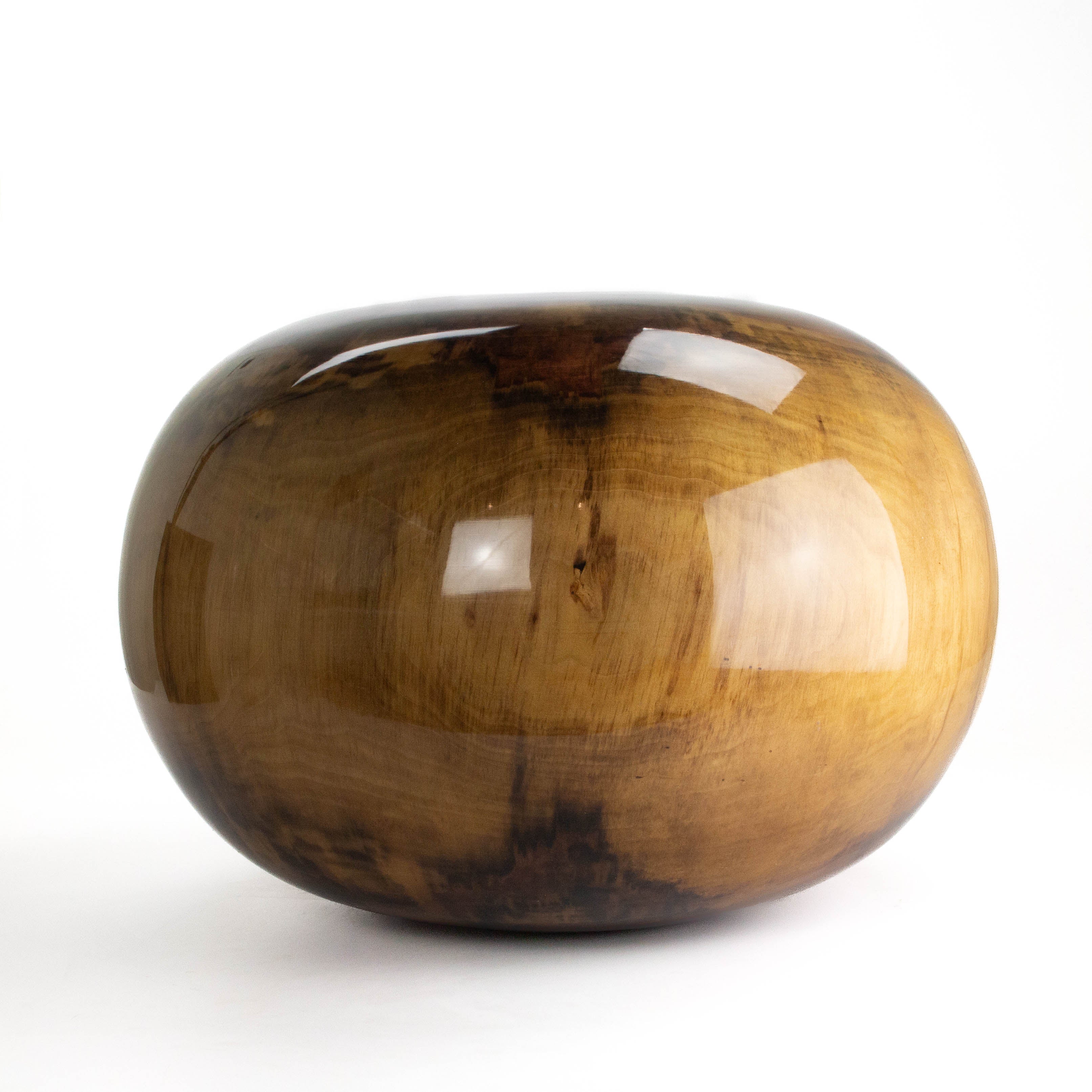 Large Tulipwood Ellipsoid: 16x22"