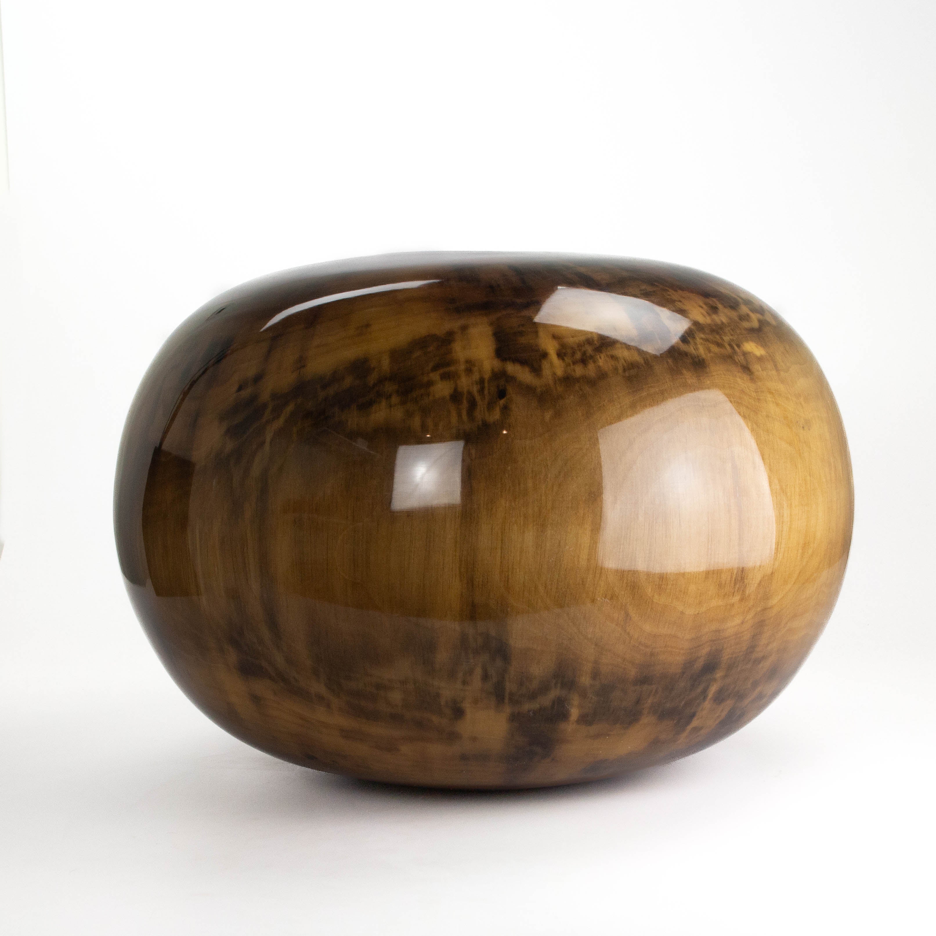 Large Tulipwood Ellipsoid: 16x22"