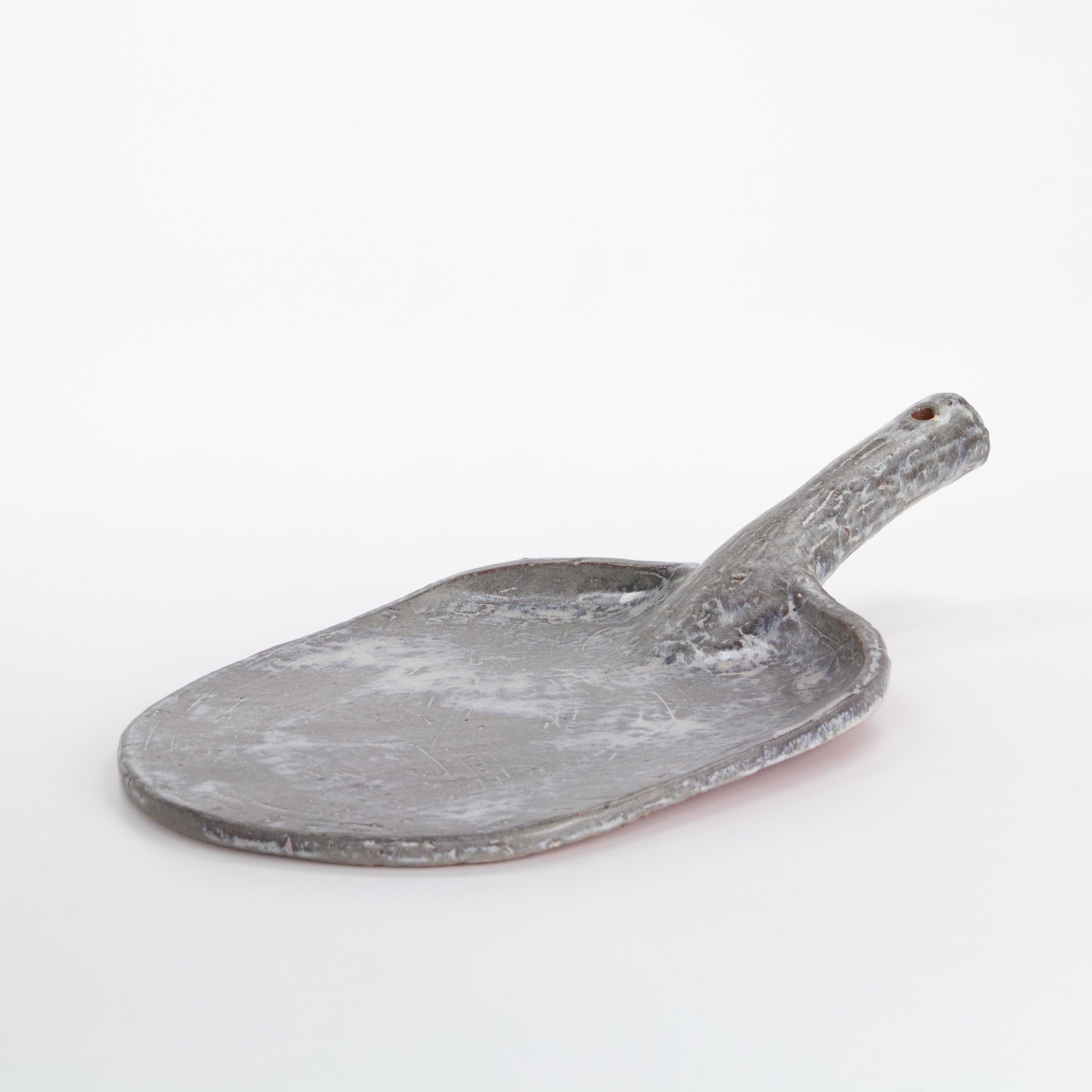 Grey Oval Shovel Plate
