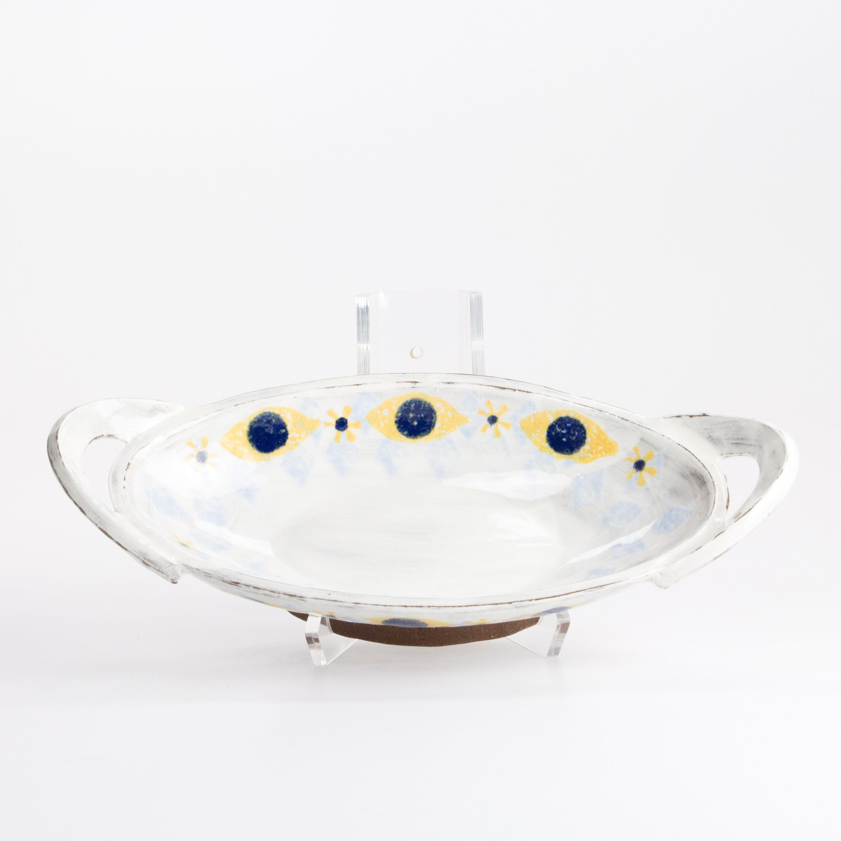Oval Dish with Handles