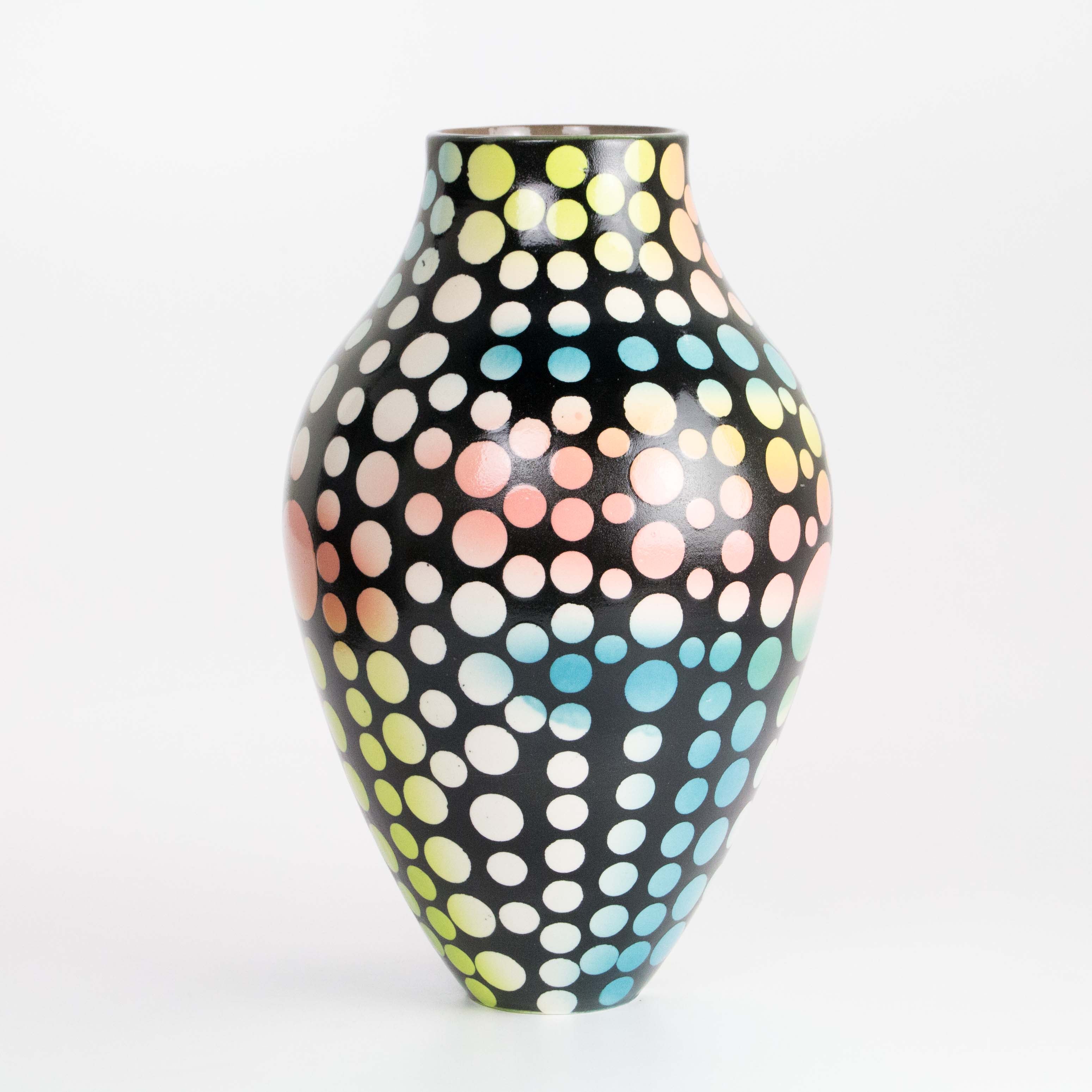 ColorBlast Porcelain Vase