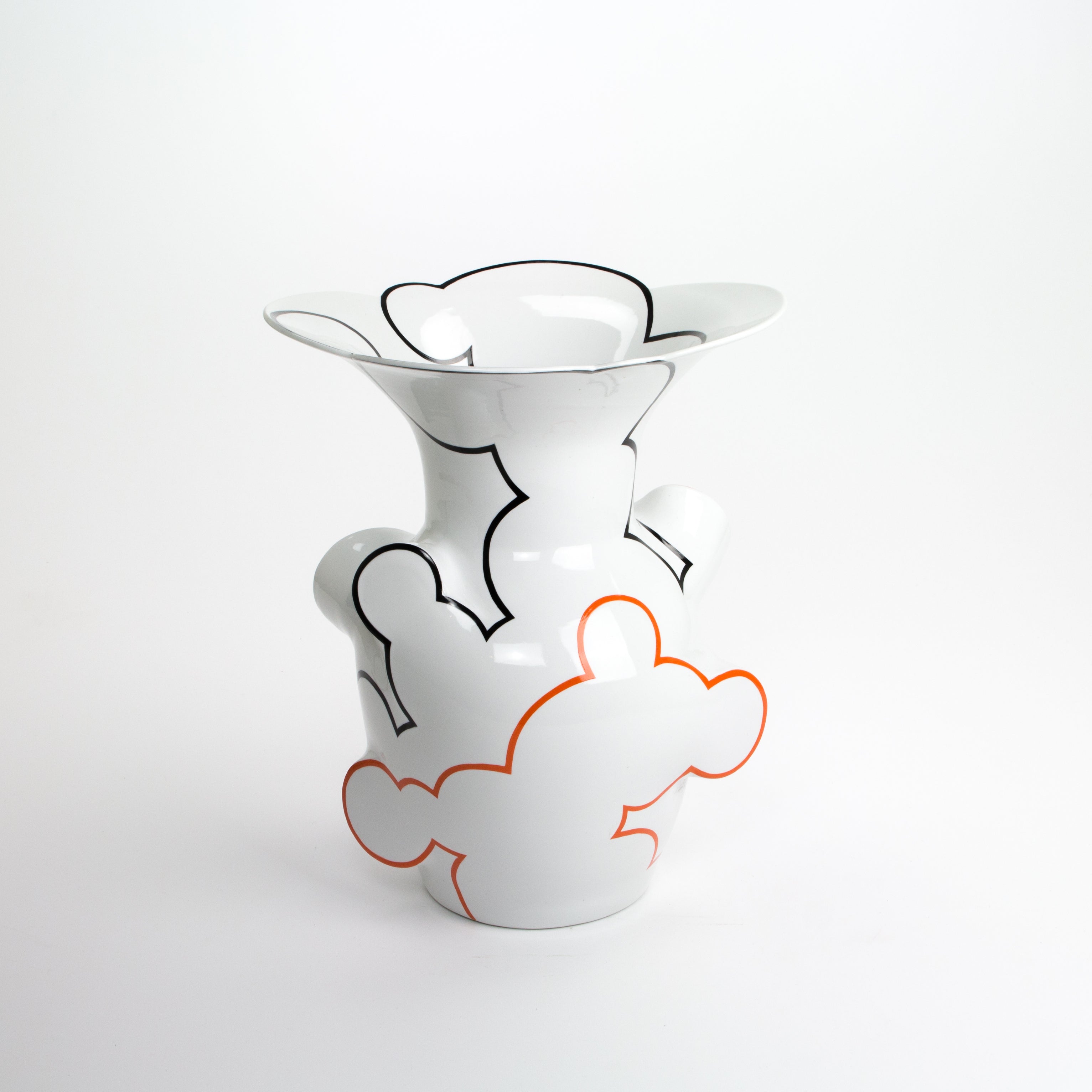 Flared Cloud Vase